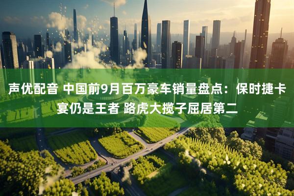 声优配音 中国前9月百万豪车销量盘点：保时捷卡宴仍是王者 路虎大揽子屈居第二